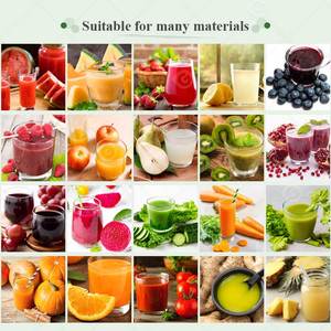 Máquina Extractora Industrial Manual de Prensado en Frío para Jugos de Frutas 2020: Tomate, Cactus, Piña y Guanábana - Product Image 6