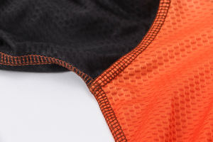 บริการออกแบบลายเสื้อเจอร์ซีย์จักรยานเสือภูเขาแบบไล่เฉดสีส้มแดง ระบายอากาศได้ดี ผลิตโดยโรงงาน ZEDE สำหรับการปั่นจักรยานเสือภูเขาบนเส้นทางขรุขระ - Product Image 5