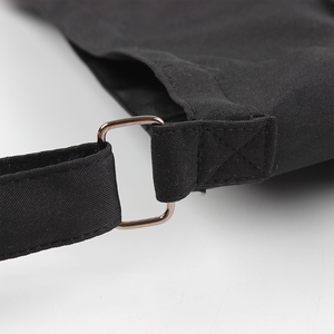 Venta al por mayor personalizable de gran capacidad muchos bolsillos algodón lona compras playa bolsas cremallera algodón bolsa de compras con logotipo - Product Image 3