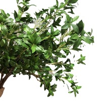 Yapay Pieris Japonica Plastik Yeşillik İç Mekan Peyzaj Zemin Dekoru Oturma Odası Japon Kalmia Dalı Yapay Çiçekler