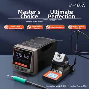 Station de soudage compatible avec les poignées T245/T115/T210, tête en <span class=keywords><strong>fer</strong></span> à chauffage rapide <span class=keywords><strong>pour</strong></span> réparation de circuits imprimés - Product Image 3