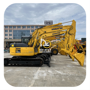 Excavatrice d'occasion Komatsu PC138 d'origine japonaise, moteur SAA4D95LE-7, pour travaux de construction, 98% neuve, certification CE EPA, PC130, PC160, PC200 - Product Image 1