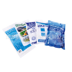 Compresa fría instantánea Coretco de 17.5x11.5cm de nailon y polietileno para enfriamiento rápido, para el cuidado de lesiones deportivas - Product Image 1