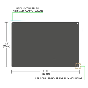 Panneau de signalisation sans limite de vitesse, décoration vintage pour la <span class=keywords><strong>cave</strong></span> de l'homme, le garage, la chambre des adolescents - Product Image 3
