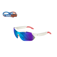 Lunettes de sport intelligentes polarisées unisexes, anti-UV, IPX-5, avec commande gestuelle, audio pur IA, chargement magnétique, haut-parleur, microphone, appels téléphoniques et musique