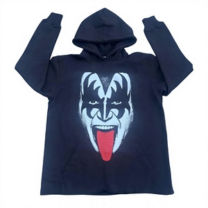 Sudadera con Capucha Hip Pop 2026, Bordado 3D, Impresión DTF, Personalizada, Ecológica, de Felpa de Algodón Grueso, con Serigrafía, para Hombre - Product Image 1