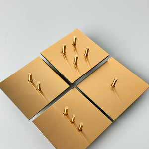 Interruttore <span class=keywords><strong>a</strong></span> Levetta LangYeao con Pannello in Acciaio Inox, Interruttori e Prese Elettriche in Metallo Standard UK per Casa e Hotel, <span class=keywords><strong>Presa</strong></span> EU UK - Product Image 5
