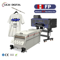 Imprimante à transfert de chaleur DTF FEDAR de 60cm de largeur avec 4 têtes d'impression I3200 pour impression numérique sur film PET
