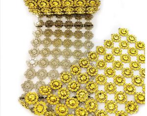 Accessoires <span class=keywords><strong>de</strong></span> mode multicolores DIY, garniture en cristal, strass, rouleau <span class=keywords><strong>de</strong></span> maille, tournesol, pour vêtements ethniques - Product Image 4