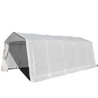 10 дюймов x 16 дюймов УФ-стойкая пиковая крыша холст для хранения Портативный укрытие палатка для парковки автомобиля