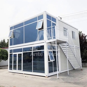 Tùy chỉnh 16ft sang trọng Mini container tiểu nhà homes-hiện đại di động prefab thép ánh sáng Tiny nhà phẳng gói biệt thự - Product Image 5