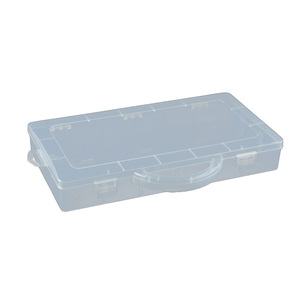 Transparent Plastic Storage <b>Box</b> 13 Compartments 2.4L Capacity Covered Organizer For Home Office Jewelry Desktop Use - Product Image 4