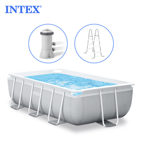 Piscine hors sol rectangulaire à cadre <span class=keywords><strong>Prism</strong></span> <span class=keywords><strong>Intex</strong></span> 26790 d'origine, 4 m x 2 m x 1,22 m - Product Image 1