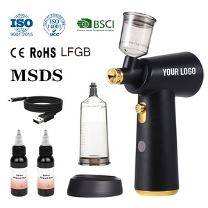 <span class=keywords><strong>Pistola</strong></span> Aerográfica <span class=keywords><strong>para</strong></span> Suministros <span class=keywords><strong>de</strong></span> Barbería y Arte <span class=keywords><strong>de</strong></span> Uñas con Carga Inalámbrica por Inducción, <span class=keywords><strong>Pintura</strong></span> y <span class=keywords><strong>Compresor</strong></span>, Tipo Aerógrafo <span class=keywords><strong>para</strong></span> Pasteles Mejorado - Product Image 1