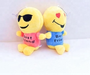 5 "Cadeau promotionnel Peluches Personnalisé Smiley Whatsapp <span class=keywords><strong>Emoji</strong></span> Jouets En Peluche - Product Image 1