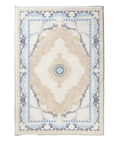 เสื่อละหมาดกันลื่นแบบสั่งทำพิเศษ Shufu ป้องกันแบคทีเรีย ด้านหลังทำจากยาง ผลิตด้วยเครื่องจักร รูปทรงสี่เหลี่ยม ผลิตจากโพลีเอสเตอร์ ขนสูง ขนาด 75x115 ซม. สำหรับใช้ในบ้าน - Product Image 2