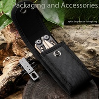 Pince multifonctionnelle EDC avec boucle, outil d'extérieur durable et polyvalent avec couteau pour le camping