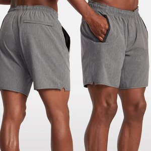 Shorts de cycliste taille haute avec logo OEM, shorts de sport camouflage avec doublure de compression, shorts de course décontractés pour l'exercice - Product Image 1