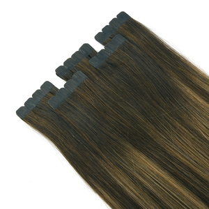 Extensiones de Cabello Natural Remy 100% de Doble Trama Suave Premium de K.S WIGS, Acabado Natural, Color Mixto, 12-28 Pulgadas, Mini-Tape - Product Image 6