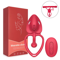 Sexspielzeug Vibrator App-Fernbedienung Tragbare Unterwäsche Erwachsenen-Spielzeug Damen Slip Vagina Vibrations-Ei Penisring Paar-Spielzeug