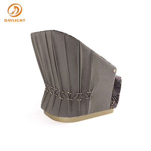 Factory Wholesale Scandinavian Design Luxury Modern Home Furniture <strong>Occasional</strong> Genuine Leather Sofa <strong>Black</strong> Leisure <strong>Chairs</strong> - Product Image 2