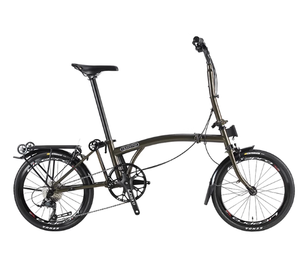 Bicicleta plegable CRANSTON R20 de 20 pulgadas, 9 velocidades, acero de molibdeno de alta calidad, barra M, plegable, 9S, Mini bicicleta plegable de peso ligero - Product Image 6
