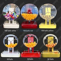 Machine de loterie électrique Songfa, machine à secouer automatiquement les boules de bingo, jeu de tirage au sort, équipement de parc d'attractions, aire de jeux intérieure/extérieure