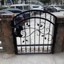 Portail Principal en Fer Forgé Galvanisé Décoratif Moderne Personnalisable, Idéal pour Allées, Villas, Résidences et Jardins - Product Image 4