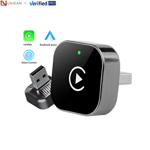 Uniean d18s 2-in-1 không dây Carplay & <span class=keywords><strong>Android</strong></span> Auto Dongle với built-in <span class=keywords><strong>GPS</strong></span> và 4 gam cho phổ Xe đồ đạc - Product Image 1