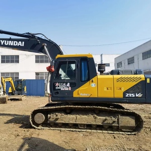 Excavadora Usada Original Hyundai 215 220 225 305, Equipo Hidráulico Estable para Uso en Canteras y Construcción - Product Image 2