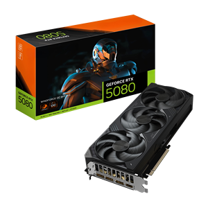 GeForce RTX 5080 Windforce OC SFF 16G GDDR6 Triple Fan Desktop Graphics Card for Gaming & Studio Use New - Product Image 1
