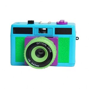 Appareil photo argentique réutilisable vintage, mignon, portable, couleur claire, pellicule 35 mm, appareil photo à usage unique pour fille - Product Image 1