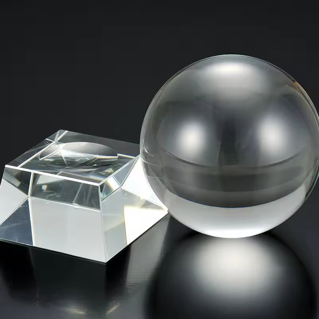 Honor of Crystal Various Sizes Personalized 80mm 40mm Crystal Ball Glass Lensball for Photography