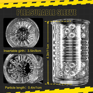Masturbatore maschio automatico, tazza masturbatori maschili con 7 modalità di spinta e rotazione per figa tascabile elettrica del pene maschio adulto - Product Image 4