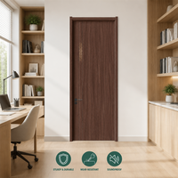 Panneau décoratif en mélamine moderne, résistant à l'eau, durable et facile à nettoyer, pour porte de chambre résidentielle et hôtelière