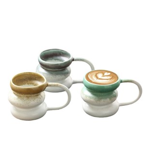 Tasses et gobelets à latte en céramique modernes et simples, portables et réutilisables pour les fêtes, vente en gros - Product Image 5