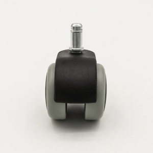 Moderne 50mm Kunststoff-Stuhlrollen mit Bremse Bürostuhl-Lenkrollen mit Feststellbremse für Schul- und Krankenhausanwendungen - Product Image 3