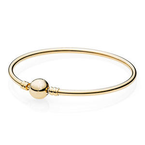 Venta al por mayor de fábrica: Pulsera clásica PandoraES de plata de ley 925 para mujer, cadena de hueso de serpiente, joyería de alta gama DIY - Product Image 6