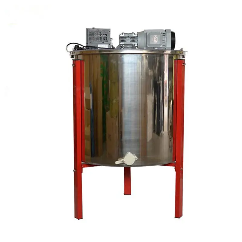 Beekeeping equipment 8-frame electric honey centrifuge extractor 201/304 stainless steel honey spinner