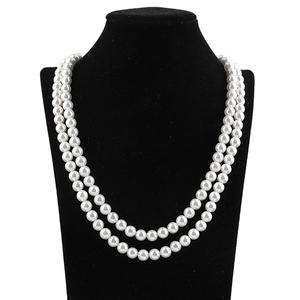 Wholesale Different Size High Quality Circle Natural White Freshwater Pearl Beads Strands Jewellery for Gift - Product Image 1