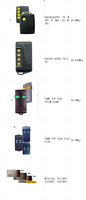 Émetteur de télécommande à code fixe basse fréquence YET2201LF 27 MHz-40 MHz pour porte de garage