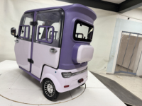 Tricycle électrique pour adultes avec moteur 500W, vitesse de 28 km/h, capacité de 3 passagers