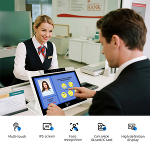 10.1 inch hình chữ L màn hình cảm ứng Android Máy tính để bàn máy tính bảng hồng ngoại Ống nhòm máy ảnh RJ45 cho Trang chủ trung tâm quảng cáo tính năng tùy chọn - Product Image 4