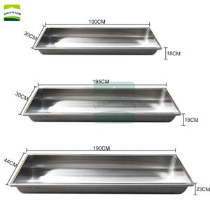 Abreuvoir en acier inoxydable pour bétail Abreuvoir en acier inoxydable pour bétail à la ferme - Product Image 5