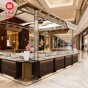 Vitrina de Joyería con Iluminación LED Personalizada, Diseño Moderno e Impermeable para Tienda de Relojes - Product Image 3