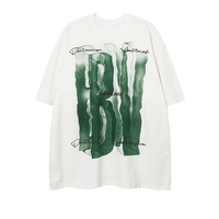 T-shirt unisexe de luxe en jersey 100 % coton de haute qualité, grammage lourd, col rond, personnalisable avec logo, coupe oversize, pour homme, écologique