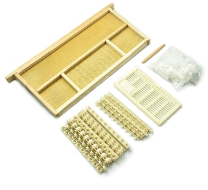 Kit d'élevage de <span class=keywords><strong>reine</strong></span> pour l'apiculture accessoire de coupe de cellule d'abeille réglable cadre de gelée royale <span class=keywords><strong>reine</strong></span>-contrôle attraper élevage d'animaux creux - Product Image 1