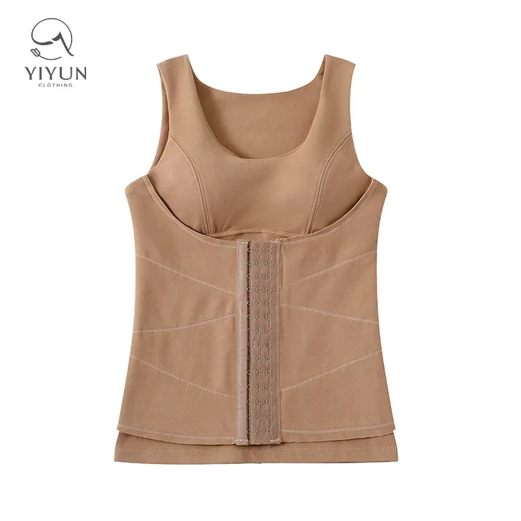 Top de corsé térmico para mujer, ropa interior moldeadora de cuerpo, Tops con sujetador, entrenador de cintura, fajas reductoras de lana, cinturón adelgazante de barriga