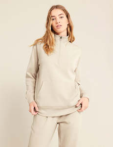 Unisex Lightweight <strong>Quarter</strong> <strong>Zip</strong> <strong>Sweater</strong> with Custom Embroidered Logo Wholesale <strong>Men's</strong> Knit Hoodies - Product Image 5