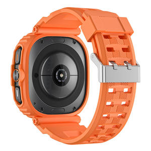 Bracelet en TPU pour Samsung Ultra One, pour Galaxy Watch7 Ultra 47 mm, bracelet de sport de luxe pour montre connectée, avec boucle à ardillon respirante et réglable - Product Image 5